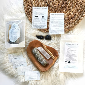 Cleanse and Protect Ritual Kit  - for sale  online at Modest Hemp Co.