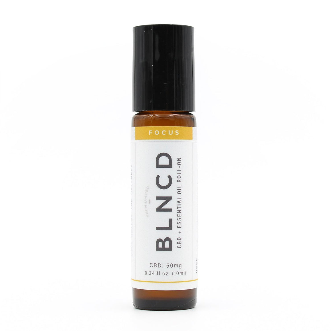 BLNCD Naturals CBD Oil Roll On -  Focus at Modest Hemp Co.