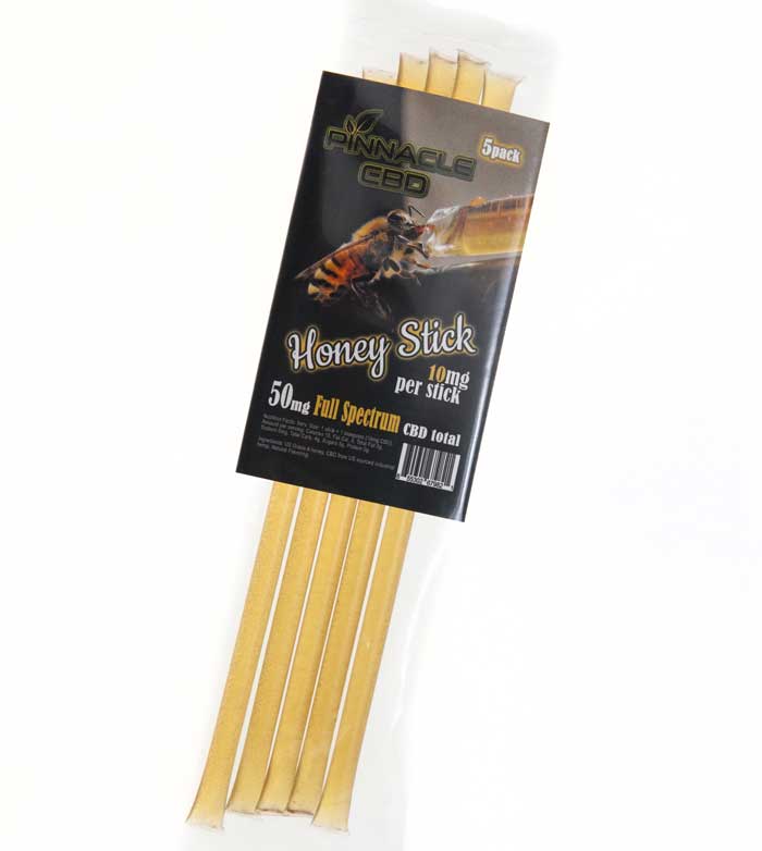 Pinnacle CBD Edible - CBD Honey Sticks for sale at Modest Hemp Co.
