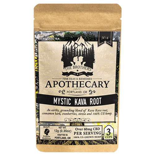 Mystic Kava Root CBD Tea from The Brother's Apothecary at Modest Hemp Co.