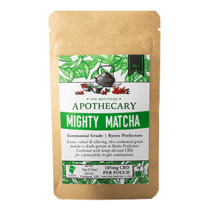 The Brother's Apothecary Mighty Matcha - CBD Tea at Modest Hemp Co.