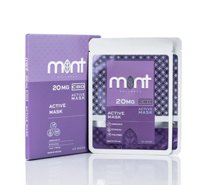 Mint Wellness CBD face mask 2 Pack at Modest Hemp