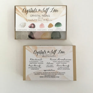 Crystal Rising - Crystals For Self Love Box Set - for sale at Modest Hemp Co.